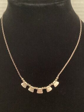 Silpada hammered necklace